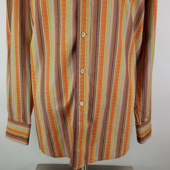 Robert Graham Multi-Color Long Sleeve Shirt XL - Picture 3 of 8